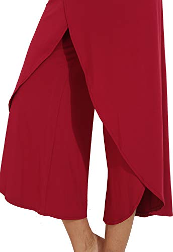 FITTOO Pantalon Yoga Femme Large Jambe Sarouels Harem Bloomer Casual Extensbile Pour Danse Pilates Fitness Sport