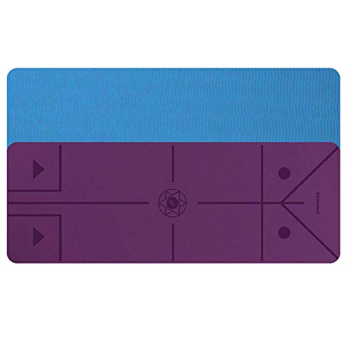 FitTrek Esterilla Yoga Antideslizante Fitness Deporte Pilates - Colchoneta Abdominales Gimnasia Pilates TPE - 183 x 66 cm Yoga Mat - Alfombra Alfombrilla Yoga 6mm 8mm FitTrek Esterilla Yoga Antideslizante Fitness Deporte Pilates - Colchoneta Abdominales Gimnasia Pilates TPE - 183 x 66 cm Yoga Mat - Alfombra Alfombrilla Yoga 6mm 8mm