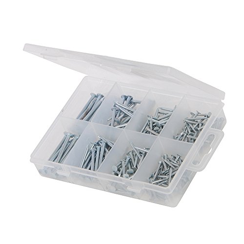 Fixman 875781 Clavos para mampostería, Gris, Set de 200 Piezas Fixman 875781 Clavos para mampostería, Gris, Set de 200 Piezas