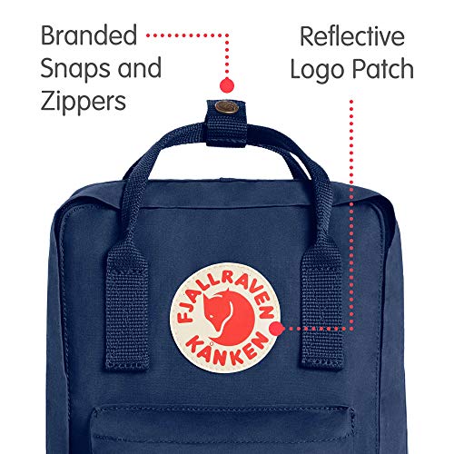 Fjällräven Kånken Mini Mochila de Senderismo Unisex Adulto, Azul Marino (Navy), 7 l (29 x 20 x 13 cm)