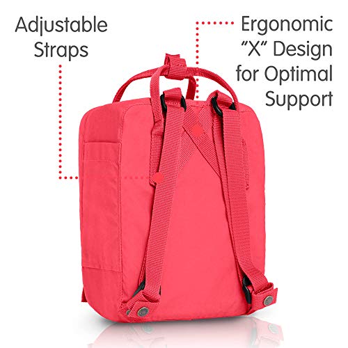 Fjällräven Kånken Mini Mochila de Senderismo Unisex Adulto, Rosa (Peach Pink), 7 l (29 x 20 x 13 cm) Fjällräven Kånken Mini Mochila de Senderismo Unisex Adulto, Rosa (Peach Pink), 7 l (29 x 20 x 13 cm)