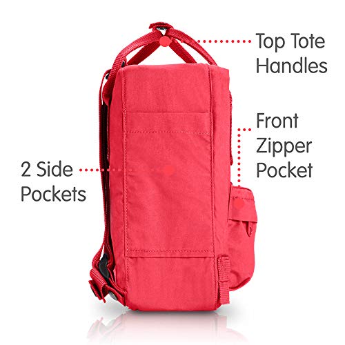 Fjällräven Kånken Mini Mochila de Senderismo Unisex Adulto, Rosa (Peach Pink), 7 l (29 x 20 x 13 cm) Fjällräven Kånken Mini Mochila de Senderismo Unisex Adulto, Rosa (Peach Pink), 7 l (29 x 20 x 13 cm)