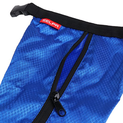 FLAMEER Plegable Alpenstock Bastón Bolsa De Almacenamiento Bolsa De Transporte Portátil Bastones Senderismo Funda del Titular - Azul Marino FLAMEER Plegable Alpenstock Bastón Bolsa De Almacenamiento Bolsa De Transporte Portátil Bastones Senderismo Funda del Titular - Azul Marino