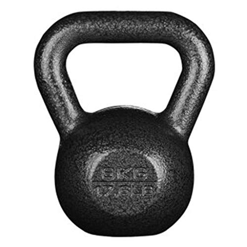 FLAMY Pesa Rusa Hierro Fundido 4-24 Kg - Kettlebell con Base Antideslizante,para Fisicoculturismo Y Entrenamiento con Pesas,Ideal para Entranamiento De Musculación Crosstraining