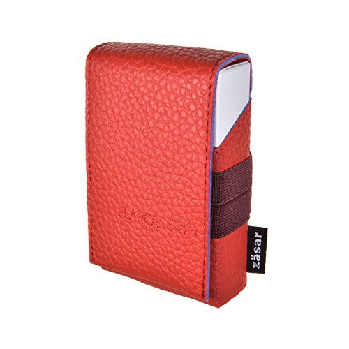 FlapCase N°1 – Premium pitillera, para 20 cigarrillos, hecho a mano en Austria – Red Rules