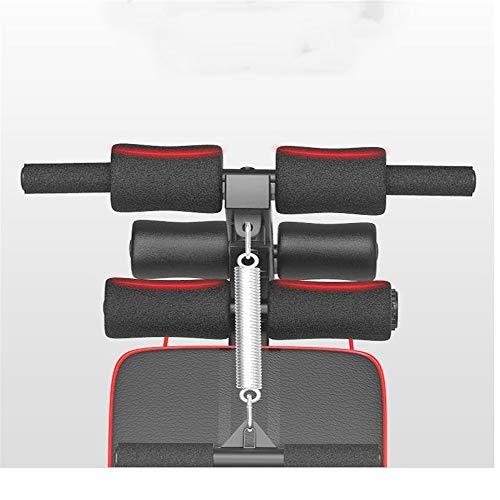 Flexiones en posición supina, Multifuncional plegable Banco de ejercicio se incorpora el Incline Abs Benchs for musculación Máquina de ejercicio abdominal, ( Color : Black , Size : 127x50x61cm ) Flexiones en posición supina, Multifuncional plegable Banco de ejercicio se incorpora el Incline Abs Benchs for musculación Máquina de ejercicio abdominal, ( Color : Black , Size : 127x50x61cm )