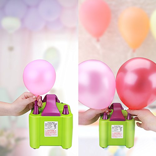 Flexzion Bomba eléctrica Globo de Aire - portátil de Doble Boquilla para inflar con Aire del Ventilador con Motor Incorporado Avanzada Alambre de Almacenamiento para los niños Fiesta de cumpleaños de Flexzion Bomba eléctrica Globo de Aire - portátil de Doble Boquilla para inflar con Aire del Ventilador con Motor Incorporado Avanzada Alambre de Almacenamiento para los niños Fiesta de cumpleaños de