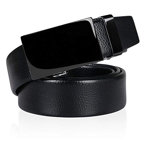 flintronic Cinturón Cuero Hombre, Cinturones Piel con Hebilla Automática, Sencillo y Clásico Perfecto Regalo flintronic Cinturón Cuero Hombre, Cinturones Piel con Hebilla Automática, Sencillo y Clásico Perfecto Regalo
