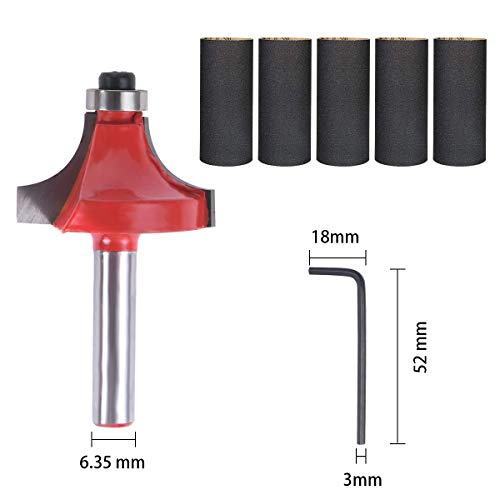 flintronic Fresas Set, 15 PCS Cortadores Madera de Diámetro de Caña Herramienta de Fresado | Kit de Herramientas de Carpintería con Caja de Madera para el Hogar y Bricolaje flintronic Fresas Set, 15 PCS Cortadores Madera de Diámetro de Caña Herramienta de Fresado | Kit de Herramientas de Carpintería con Caja de Madera para el Hogar y Bricolaje