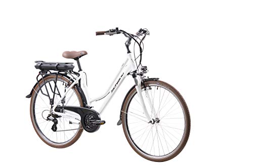 F.lli Schiano E- Ride Bicicleta, De Las Mujeres, Blanca, 28 '' F.lli Schiano E- Ride Bicicleta, De Las Mujeres, Blanca, 28 ''