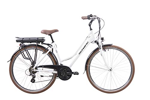 F.lli Schiano E- Ride Bicicleta, De Las Mujeres, Blanca, 28 '' F.lli Schiano E- Ride Bicicleta, De Las Mujeres, Blanca, 28 ''