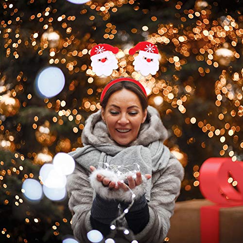 FLOFIA 10pcs Diadema de Navidad Christmas Headband Reno Papa NoƩl Santa Claus MuƱeco de Nieve 10 Formas Mezcladas Diademas NavideƱas para Fiesta NiƱo NiƱa Disfraces Navidad FLOFIA 10pcs Diadema de Navidad Christmas Headband Reno Papa NoƩl Santa Claus MuƱeco de Nieve 10 Formas Mezcladas Diademas NavideƱas para Fiesta NiƱo NiƱa Disfraces Navidad