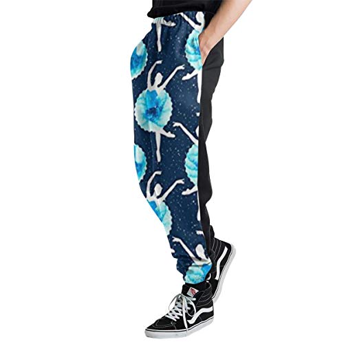 Florasun Pantalones deportivos deportivos para hombre de ballet grandes y altos Florasun Pantalones deportivos deportivos para hombre de ballet grandes y altos