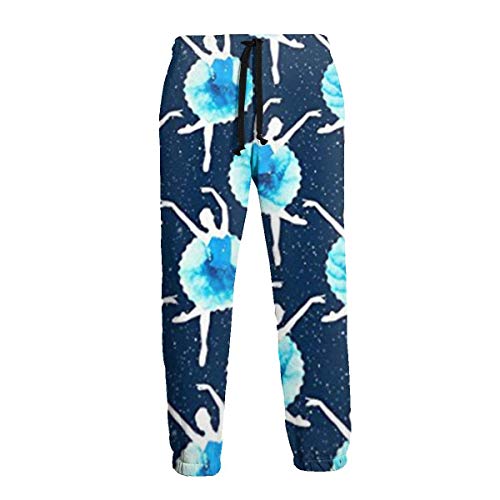 Florasun Pantalones deportivos deportivos para hombre de ballet grandes y altos Florasun Pantalones deportivos deportivos para hombre de ballet grandes y altos