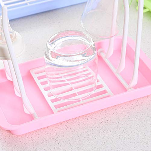 Floridivy Infantil Portable de la Botella de Almacenamiento en Rack de Secado de alimentación del bebé del Recorrido Que dobla en seco Escurridor de Agua Tazas de Leche del Estante del sostenedor Floridivy Infantil Portable de la Botella de Almacenamiento en Rack de Secado de alimentación del bebé del Recorrido Que dobla en seco Escurridor de Agua Tazas de Leche del Estante del sostenedor