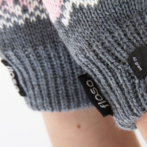 Floso - Guantes térmicos Thinsulate con estampado para mujer (Talla Única) (Azul) Floso - Guantes térmicos Thinsulate con estampado para mujer (Talla Única) (Azul)