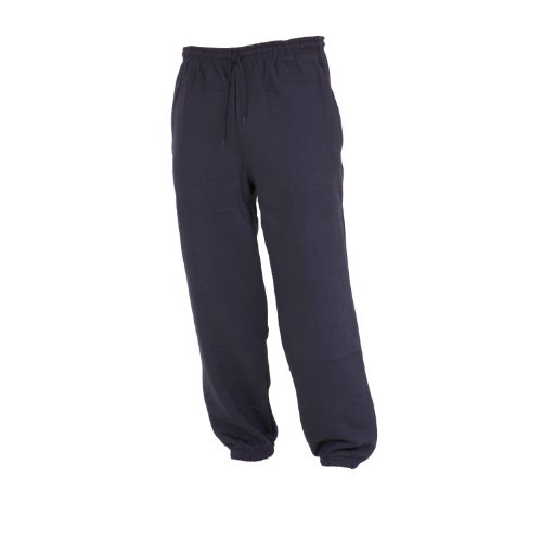 Floso - Pantalón de Chándal/Gimnasia/Deporte/Educación física Muy Holgados para Niños/Niñas Unisex con bajo elástico (2-3 años, Altura 98-102cm) (Gris)