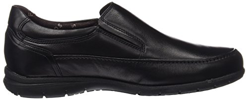 Fluchos- retail ES Spain 8499, Zapatos sin Cordones Hombre, Negro (Black), 44 EU