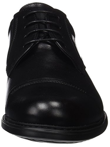 Fluchos Simon, Zapatos de Cordones Derby para Hombre, Negro (Negro 000), 40 EU Fluchos Simon, Zapatos de Cordones Derby para Hombre, Negro (Negro 000), 40 EU