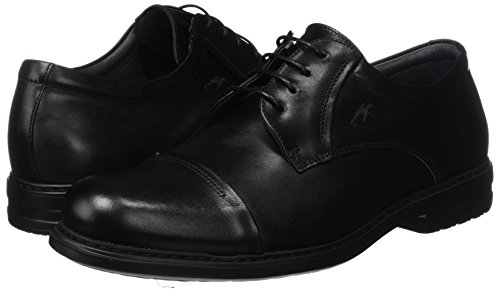 Fluchos Simon, Zapatos de Cordones Derby para Hombre, Negro (Negro 000), 40 EU Fluchos Simon, Zapatos de Cordones Derby para Hombre, Negro (Negro 000), 40 EU
