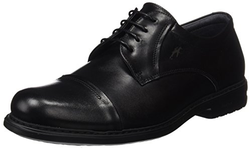 Fluchos Simon, Zapatos de Cordones Derby para Hombre, Negro (Negro 000), 40 EU Fluchos Simon, Zapatos de Cordones Derby para Hombre, Negro (Negro 000), 40 EU