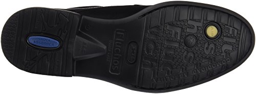 Fluchos Simon, Zapatos de Cordones Derby para Hombre, Negro (Negro 000), 40 EU