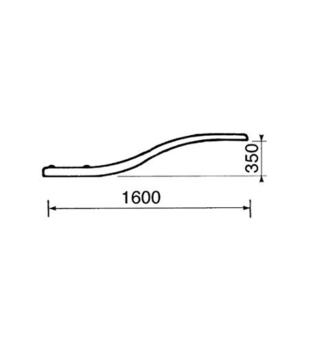 Fluidra 00076 - Trampolin Delfino Elastico 1.60 m