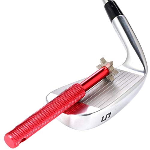 Flybiz Limpiador de Palos de Golf, Cepillo Limpiar Palos de Golf y Hoyuelos por Golf - Cepillo de Dos Lados Nailon y Acero con Punta para Limpiar la Cara del Palo y los Hoyuelos, Doble Cara Bola Clip Flybiz Limpiador de Palos de Golf, Cepillo Limpiar Palos de Golf y Hoyuelos por Golf - Cepillo de Dos Lados Nailon y Acero con Punta para Limpiar la Cara del Palo y los Hoyuelos, Doble Cara Bola Clip