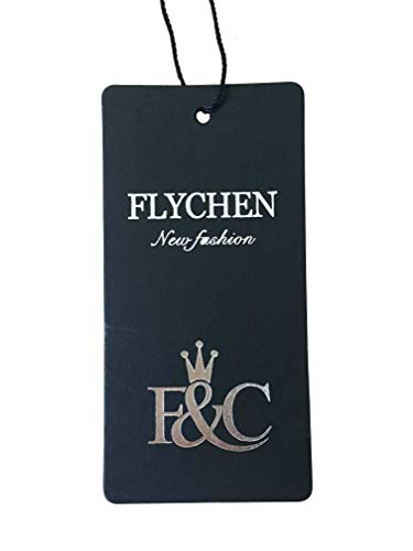 FLYCHEN Chándales Deportiva para Niños Sudadera y Pantalones - Negro 926-160