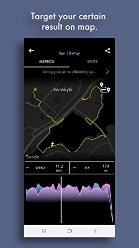 Flyrun running app - track running technique