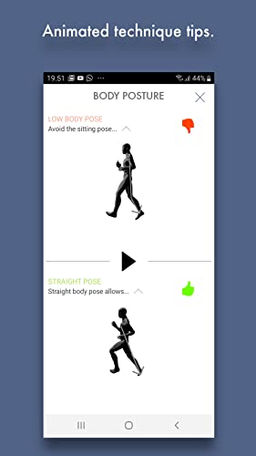 Flyrun running app - track running technique