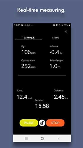 Flyrun running app - track running technique