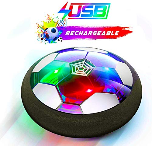 Flysee Balón Fútbol Flotant, Recargable Pelota Futbol con Protectores de Espuma Suave y Luces LED, Balones Futbol Juguete Niños 3 4 5 6 7 8 9 10 11 12 Años, Air Power Soccer para Regalos Cumpleaños Flysee Balón Fútbol Flotant, Recargable Pelota Futbol con Protectores de Espuma Suave y Luces LED, Balones Futbol Juguete Niños 3 4 5 6 7 8 9 10 11 12 Años, Air Power Soccer para Regalos Cumpleaños