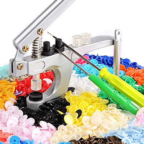 Flysee Botones de Presion T5 Botones Snaps Plastico Resin Botones con Alicates de Presión conde Plástico Botón de Presión de Resina DIY 24 Colores 12mm Conjunto de botones 360 Sets Flysee Botones de Presion T5 Botones Snaps Plastico Resin Botones con Alicates de Presión conde Plástico Botón de Presión de Resina DIY 24 Colores 12mm Conjunto de botones 360 Sets