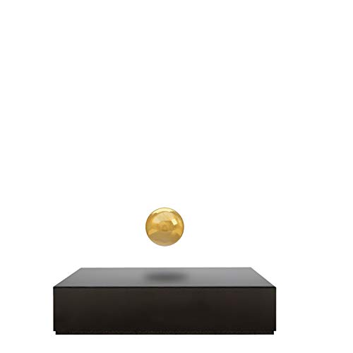 FLYTE Objeto Decorativo, Base Negra, Bola Dorada, 11 x 11 x 2,3 cm FLYTE Objeto Decorativo, Base Negra, Bola Dorada, 11 x 11 x 2,3 cm