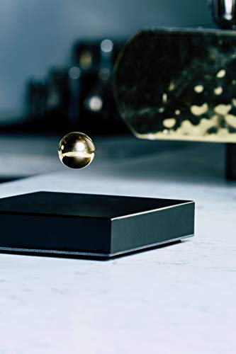 FLYTE Objeto Decorativo, Base Negra, Bola Dorada, 11 x 11 x 2,3 cm FLYTE Objeto Decorativo, Base Negra, Bola Dorada, 11 x 11 x 2,3 cm