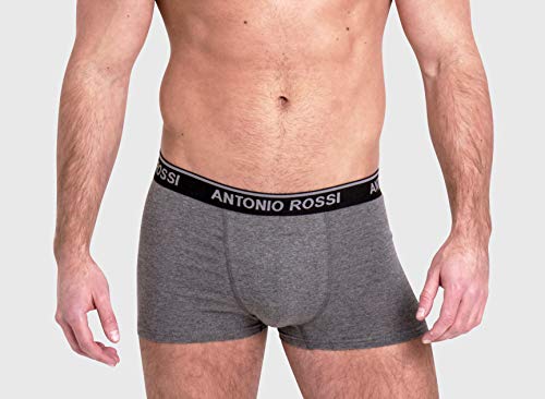 FM London Fitted Boxer para Hombre, Mulitcolor, L, Pack of 12