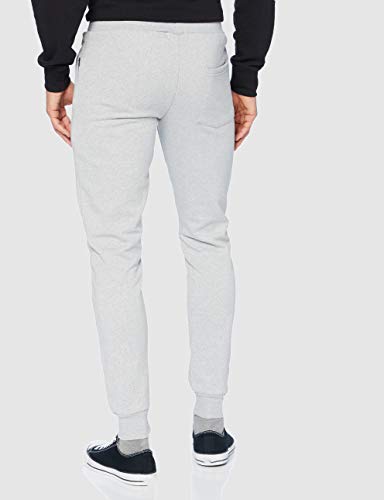 FM London Hyfresh Slim Fit, Pantalones deportivos Hombre, Gris (Grey 15), Large FM London Hyfresh Slim Fit, Pantalones deportivos Hombre, Gris (Grey 15), Large