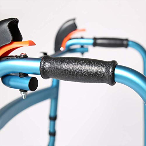 FMOGE Andador Plegable para Caminar, Andador Estándar, Obesidad, Pesado, Ajustable, Altura del Andador Ajustable, Adecuado para Ancianos, Discapacitados FMOGE Andador Plegable para Caminar, Andador Estándar, Obesidad, Pesado, Ajustable, Altura del Andador Ajustable, Adecuado para Ancianos, Discapacitados