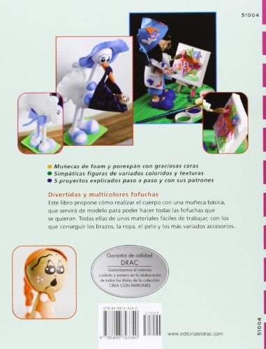 Foam nº 4 Fofuchas muñecas de foam y porexpan (Crea Con Patrones) Foam nº 4 Fofuchas muñecas de foam y porexpan (Crea Con Patrones)