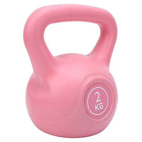 Fockety Kettle Dumbbell, Portátil Práctico Mango Ancho Kettlebell, Resistente al Desgaste Conveniente para Columpios Sentadillas Prensas de Banco de pie