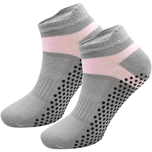 Fodlon Calcetines Yoga Antideslizantes 35-43, Calcetines Pilates Negro para Mujer Hombre, Calcetines Deporte Algodón para Correr, Gimnasia, Ballet, Fitness Fodlon Calcetines Yoga Antideslizantes 35-43, Calcetines Pilates Negro para Mujer Hombre, Calcetines Deporte Algodón para Correr, Gimnasia, Ballet, Fitness
