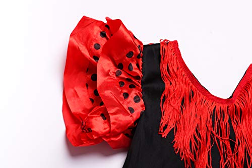 Folat - Vestido Flamenco Español Niña - Talla: M Folat - Vestido Flamenco Español Niña - Talla: M