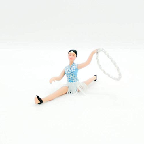 Folk Artesanía Muñeca de colección de Porcelana de 18 cm., Exclusiva edición Gimnasia rítmica con aro, Fabricada en España Muñecas. (Rosa) Folk Artesanía Muñeca de colección de Porcelana de 18 cm., Exclusiva edición Gimnasia rítmica con aro, Fabricada en España Muñecas. (Rosa)