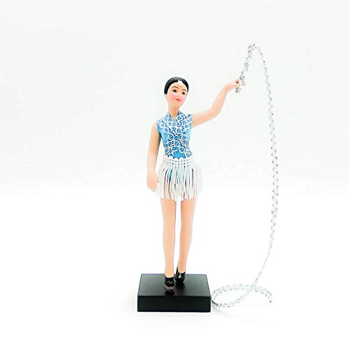 Folk Artesanía Muñeca de colección de Porcelana de 18 cm., Exclusiva edición Gimnasia rítmica con Cinta, Fabricada en España Muñecas. (Oro) Folk Artesanía Muñeca de colección de Porcelana de 18 cm., Exclusiva edición Gimnasia rítmica con Cinta, Fabricada en España Muñecas. (Oro)
