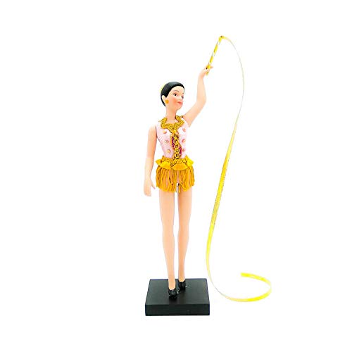 Folk Artesanía Muñeca de colección de Porcelana de 28 cm., Exclusiva edición Gimnasia rítmica con Cinta, Fabricada en España Muñecas. (Plata) Folk Artesanía Muñeca de colección de Porcelana de 28 cm., Exclusiva edición Gimnasia rítmica con Cinta, Fabricada en España Muñecas. (Plata)