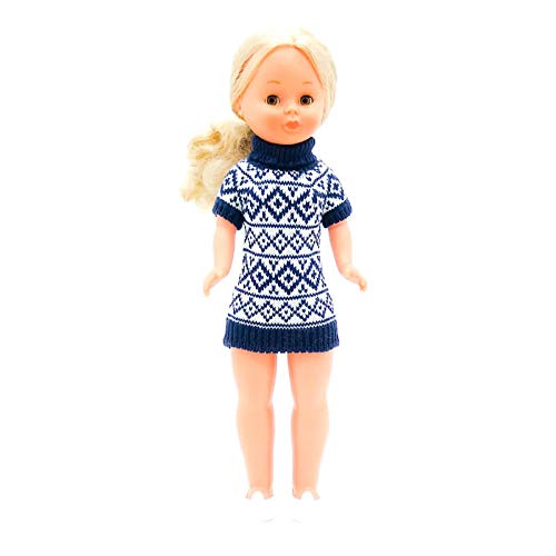 Folk Artesanía Vestido, Percha y Zapatos para muñeca Nancy Famosa, Sintra o Mina Fabricado en España. Muñeca no incluida en el Lote. Mod 21-00 Folk Artesanía Vestido, Percha y Zapatos para muñeca Nancy Famosa, Sintra o Mina Fabricado en España. Muñeca no incluida en el Lote. Mod 21-00