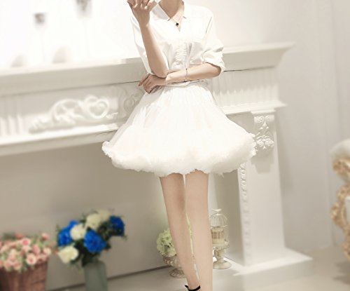 FOLOBE Traje de Tutú de Mujer Danza de Ballet Falda Hinchada de Múltiples Capas Adulto Lujoso Falda de Gasa Suave Falda de Tul Tutu FOLOBE Traje de Tutú de Mujer Danza de Ballet Falda Hinchada de Múltiples Capas Adulto Lujoso Falda de Gasa Suave Falda de Tul Tutu