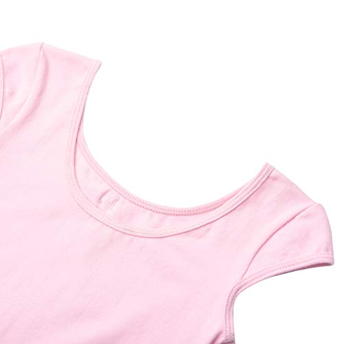 FONLAM Maillot de Ballet Danza para Niña Body Tutú Ballet Vestido Leotardo Maillot Clásico Gimnasia Niña (Rosa, 5-6 Años) FONLAM Maillot de Ballet Danza para Niña Body Tutú Ballet Vestido Leotardo Maillot Clásico Gimnasia Niña (Rosa, 5-6 Años)