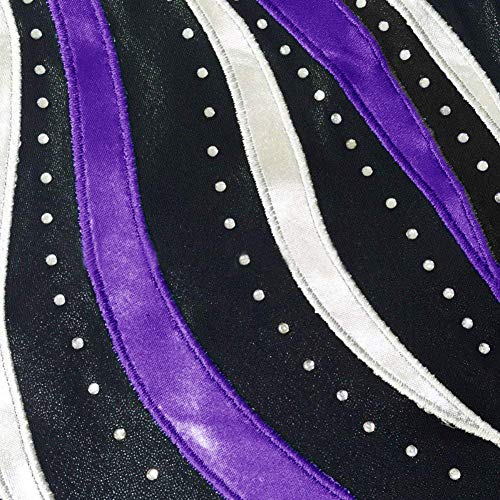FONLAM Maillot de Gimnasia Rítmica para Niña Ropa Traje Leotardo Maillot Gimnasia Patinaje Ballet Actuación Fiesta Niña Elástico(5-6 Años, Morado) FONLAM Maillot de Gimnasia Rítmica para Niña Ropa Traje Leotardo Maillot Gimnasia Patinaje Ballet Actuación Fiesta Niña Elástico(5-6 Años, Morado)
